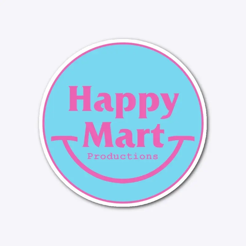 Happy Mart Productions Die-Cut Sticker